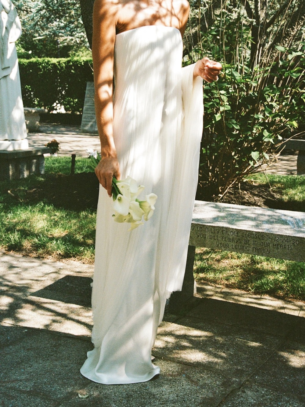 Alexandra Grecco Sabine Gown strapless wedding gown